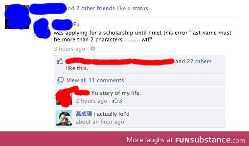 Asians have it tough