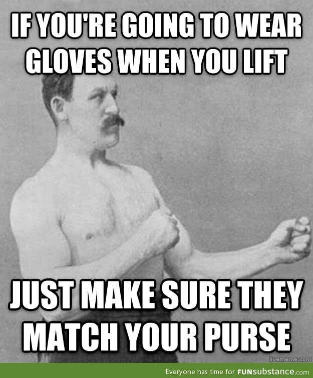 Manly man's advice on lifting