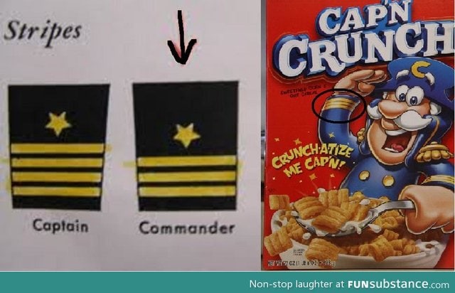 "captain" crunch has been lying to us this whole time