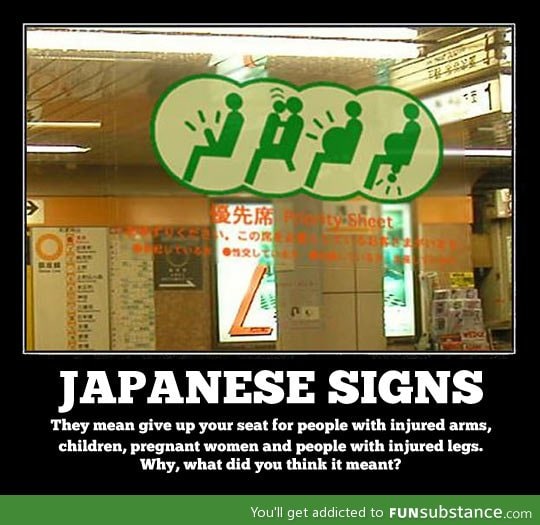 Japanese signs