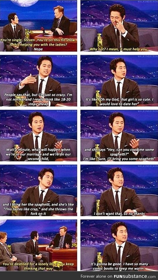 Glenn from the walking dead on dating