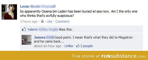 Burried at sea