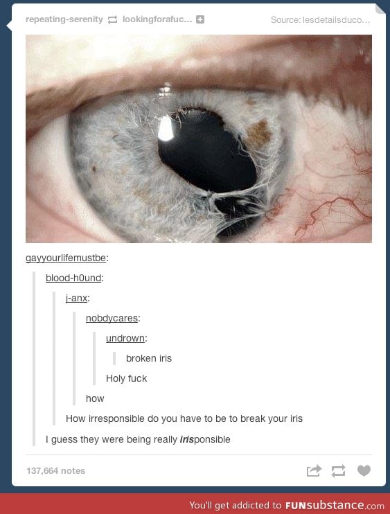 Eye jokes