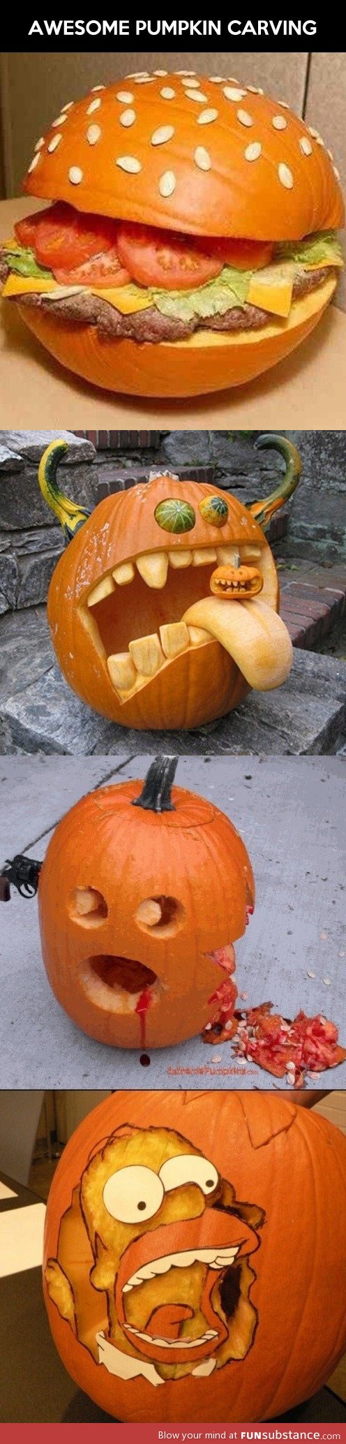 Advanced pumpkin carving