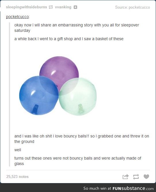 Bouncy balls