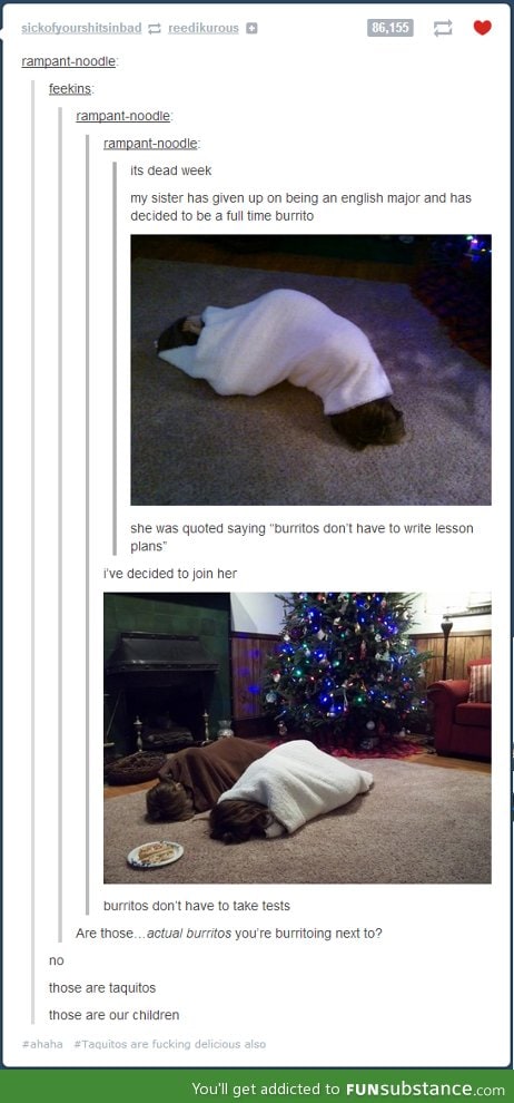 Human Burritos