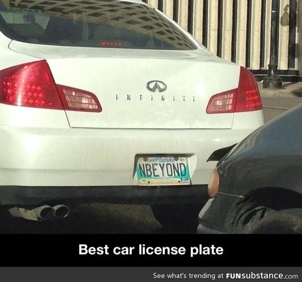 Best car license plate