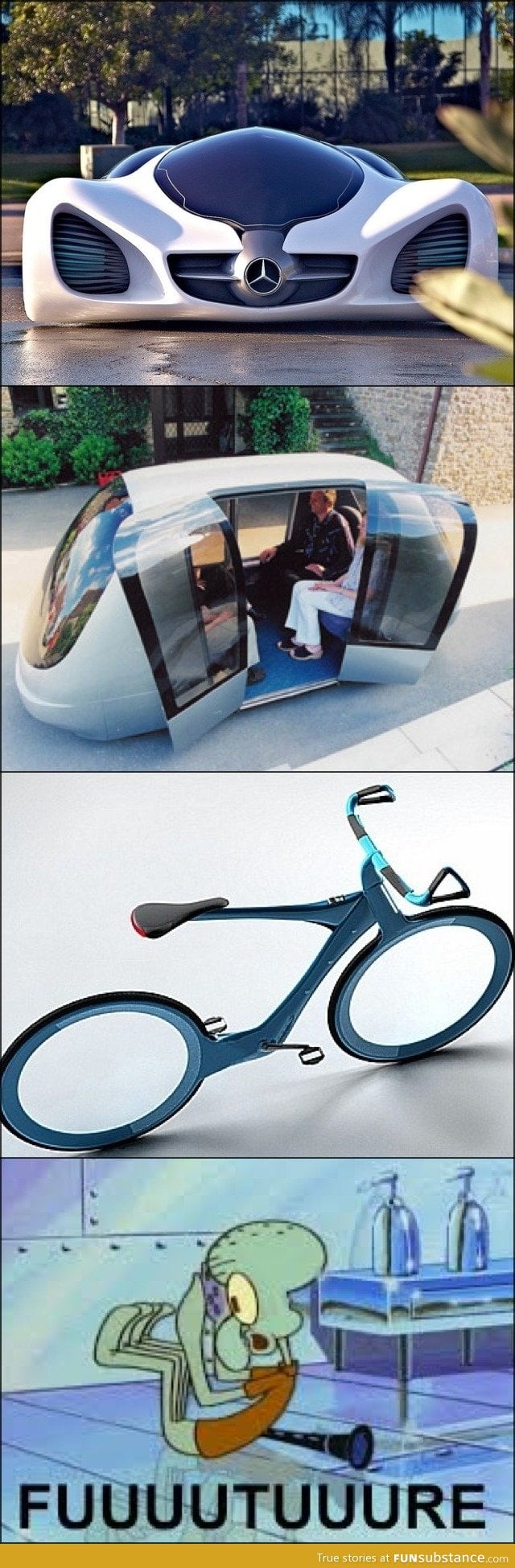 Futuristic vehicles