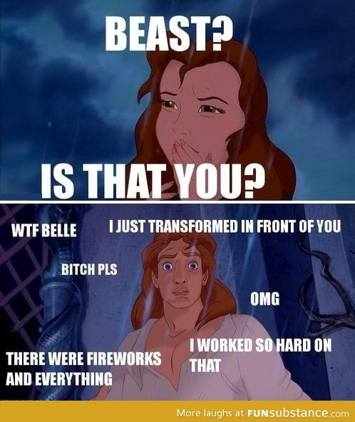 dammit, belle!