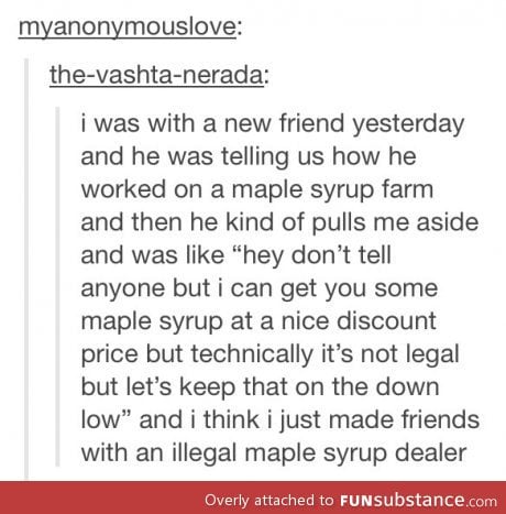 Maple Syrup Connections