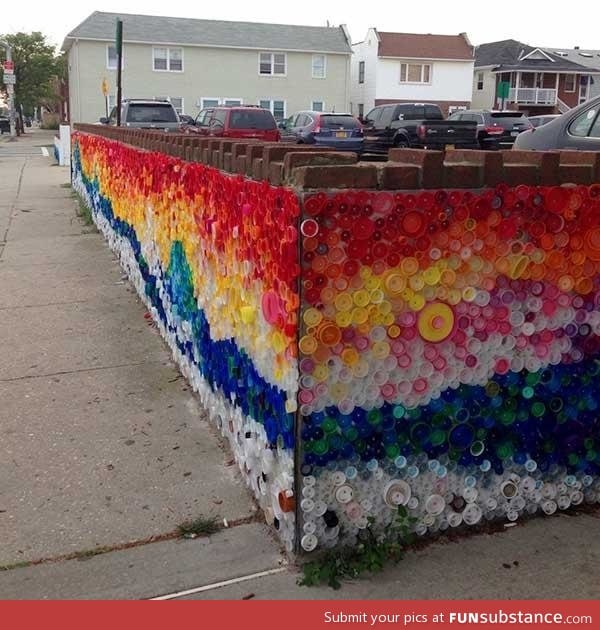 20,000 bottle caps, all found on one beach