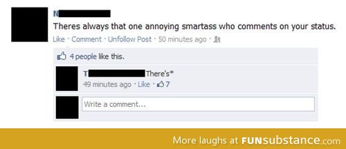 Annoying smartass