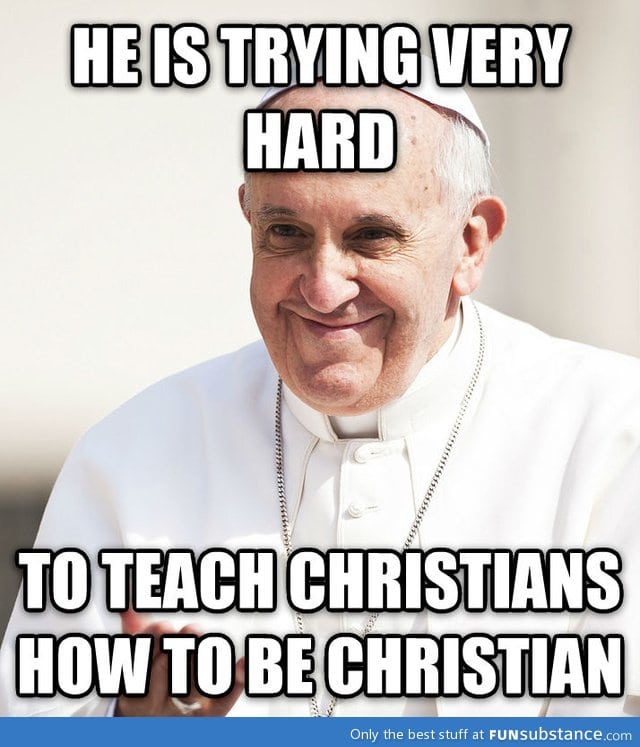 Good guy pope