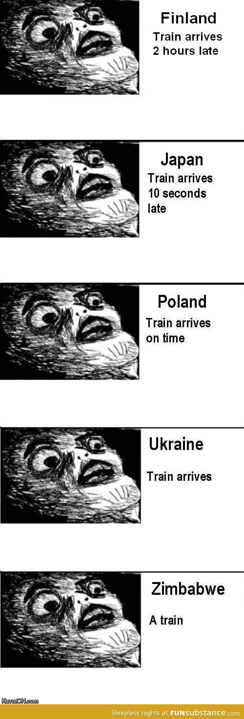 I like trains