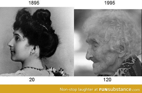 Jeanne calment 1875-1997. Just wow!