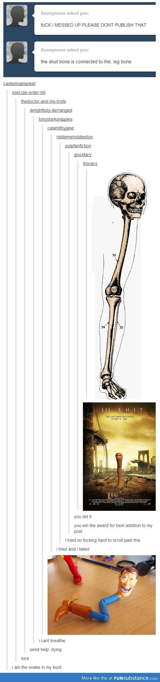 I am leg