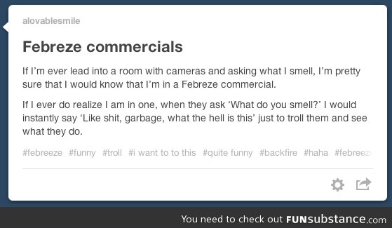 Febreze commercial