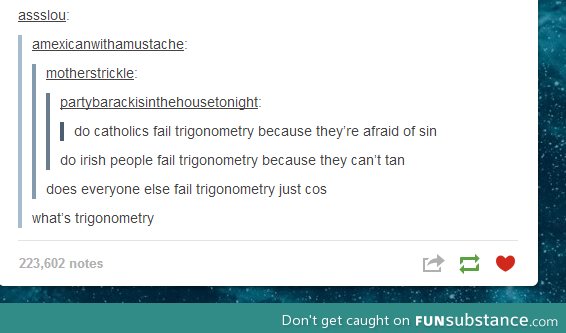 Fail Trigonometry