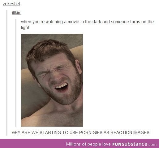 Tumblr p*rn reaction 2