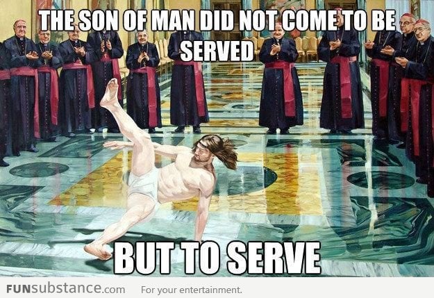 Breakdancing Jesus