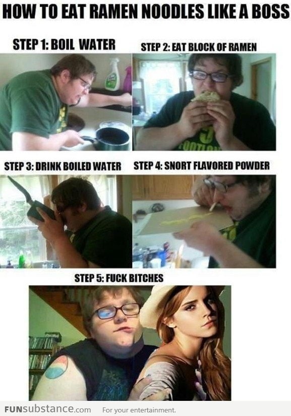 How To Eat Ramen Noodles Like A Boss