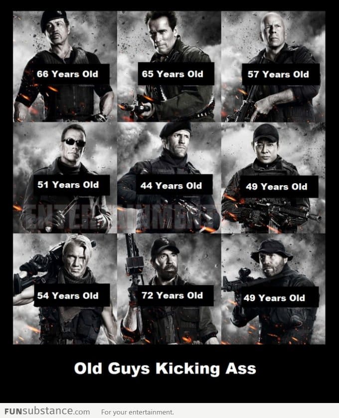 Expandables 2: Old Guys Kicking Ass