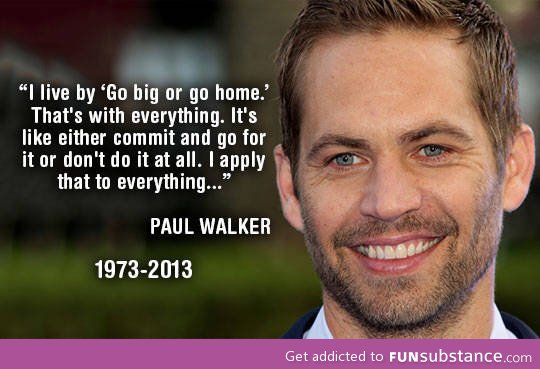 R.I.P. Paul walker