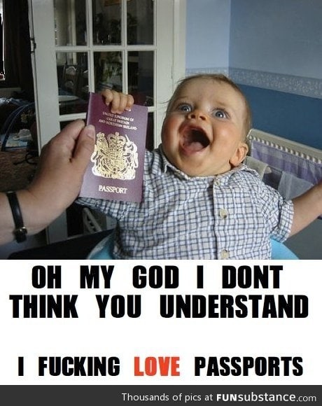 The joy of passports