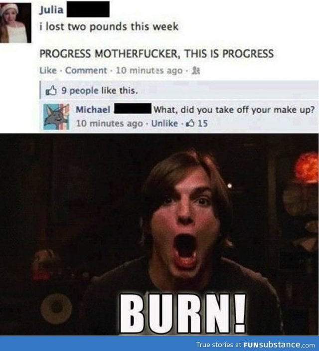 Apply burn heal!