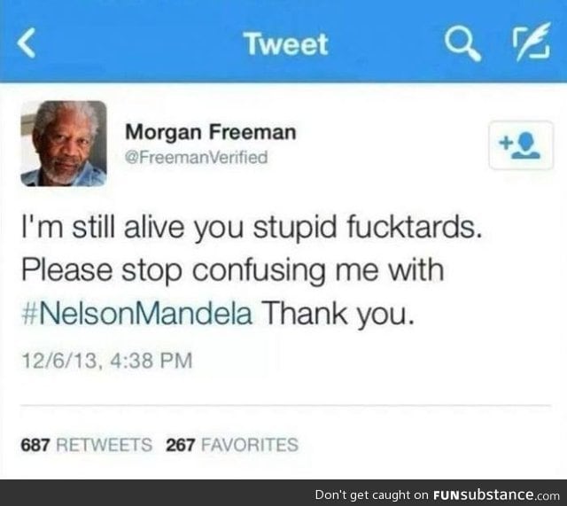 RIP Morgan Freeman