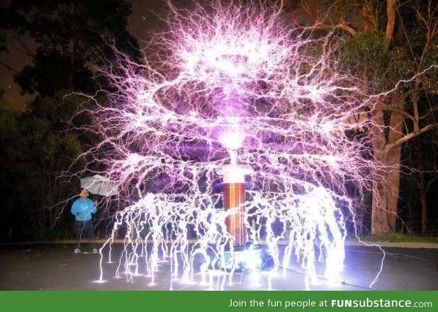 Tesla Christmas Tree