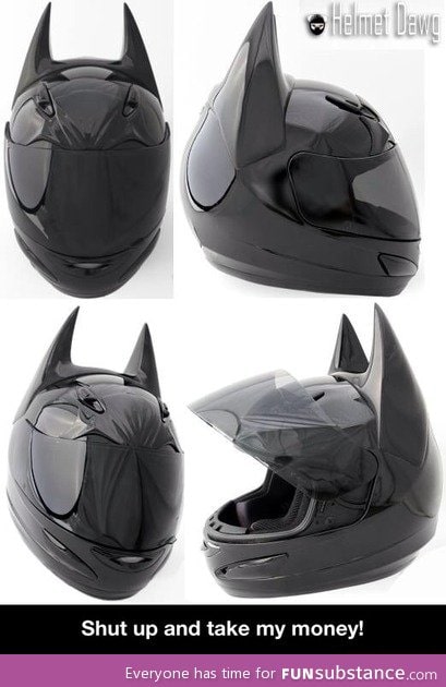 Batman helmet