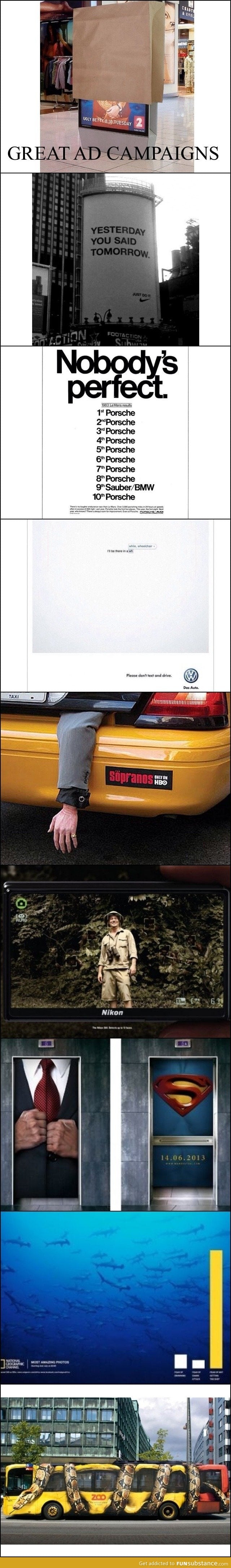 Clever Ad Campaigns