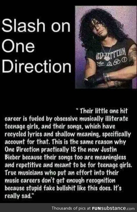 Slash on One Direction