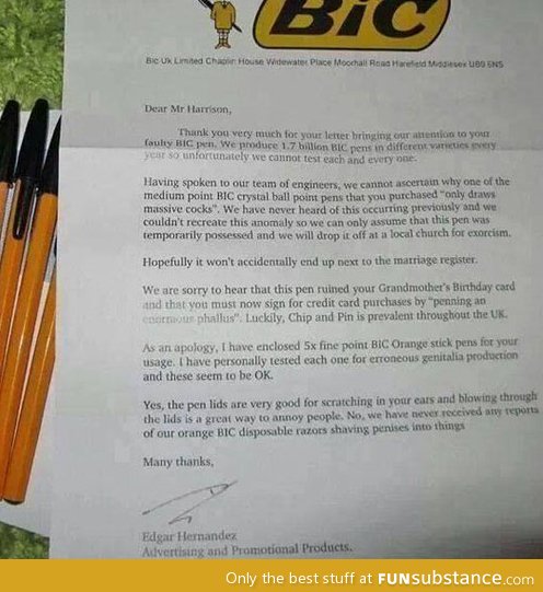 Bic Pens