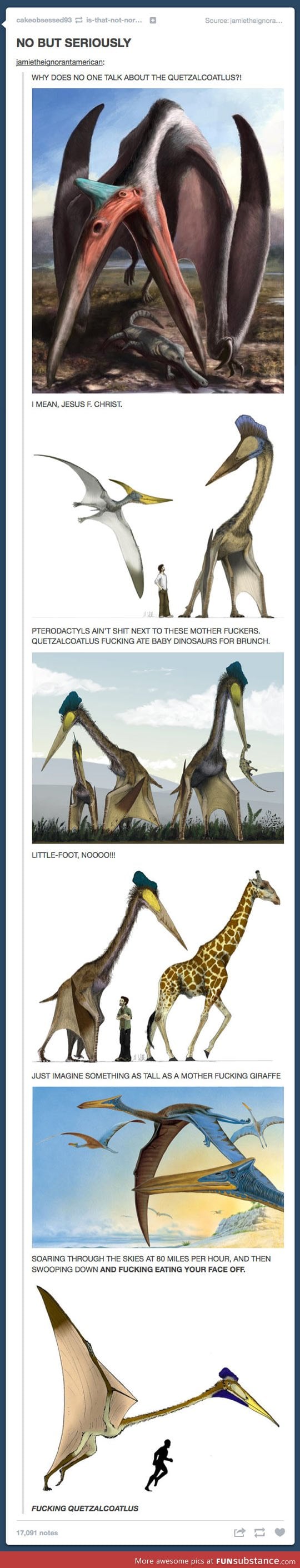 The Quetzalcoatlus