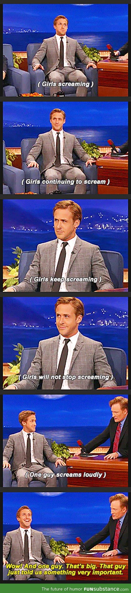 It's not just girls who like Ryan Gosling