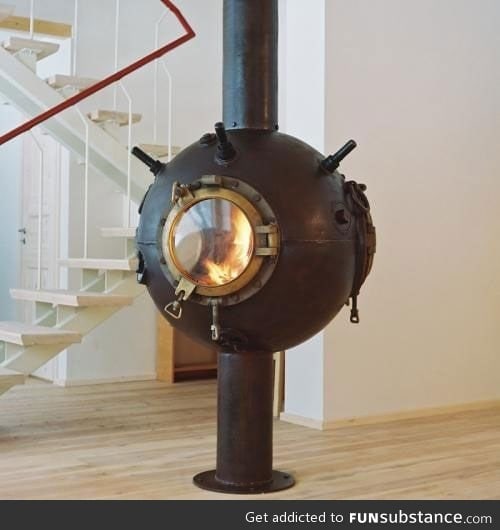 Repurposed sea mine