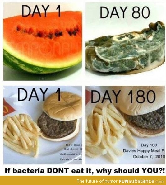 If bacteria doesn't eat it, why should you?