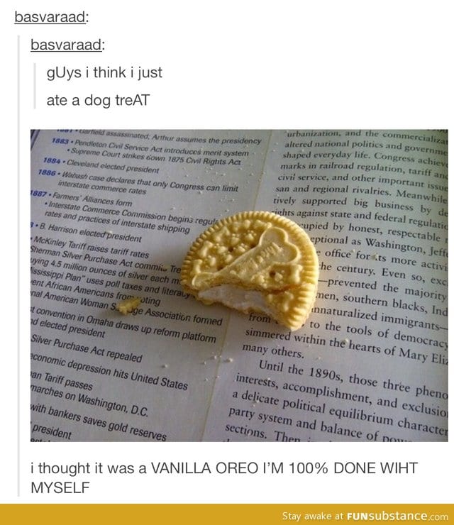 Vanilla Oreo.