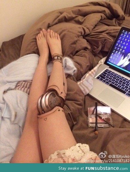 Robot leg make-up