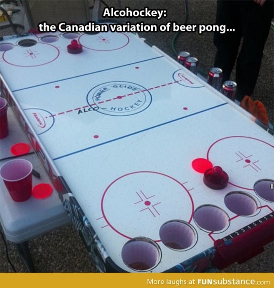 Canadian beer pong