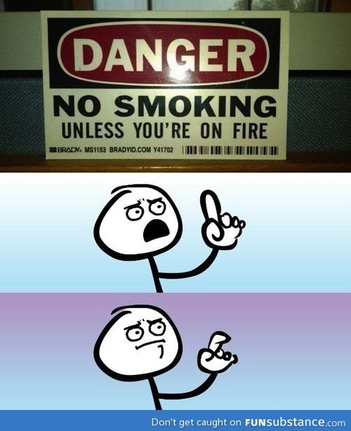 No smoking