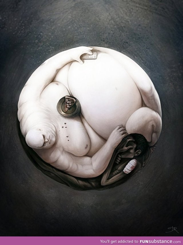 Yin-Yang of world hunger