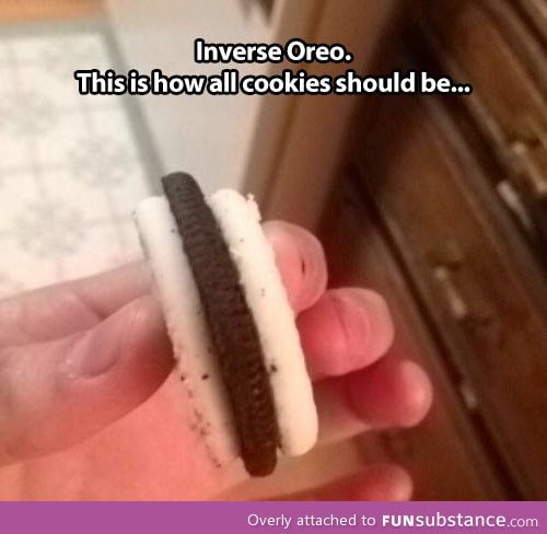 Inverse oreo