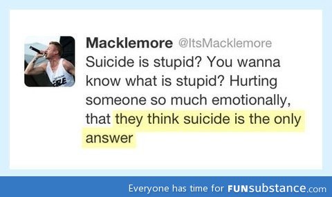 Macklemore nails it ...!