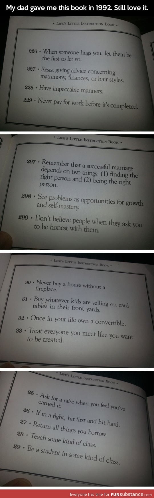 Life's little instruction book