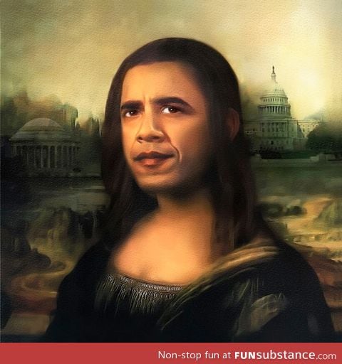 Was conducting research when I stumbled upon this, I present to you, Obamalisa