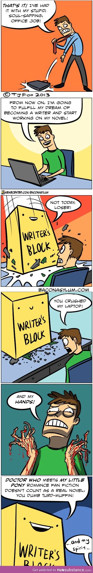 Writer's block