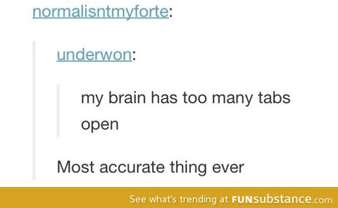 Too many tabs